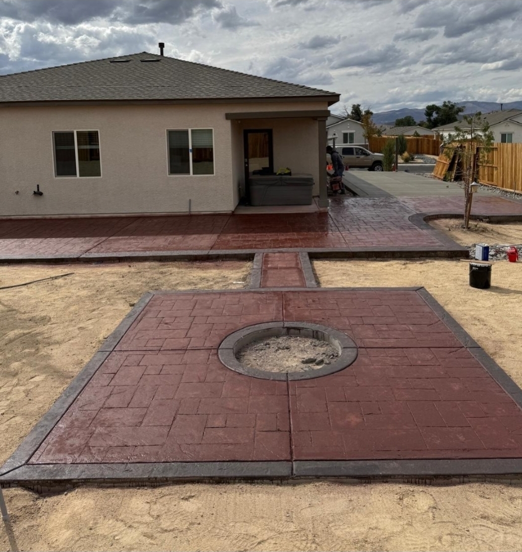 Stamped concrete Spanish Springs